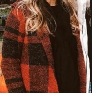 🆕️ CYRUS Buffalo Check Cardigan Coat